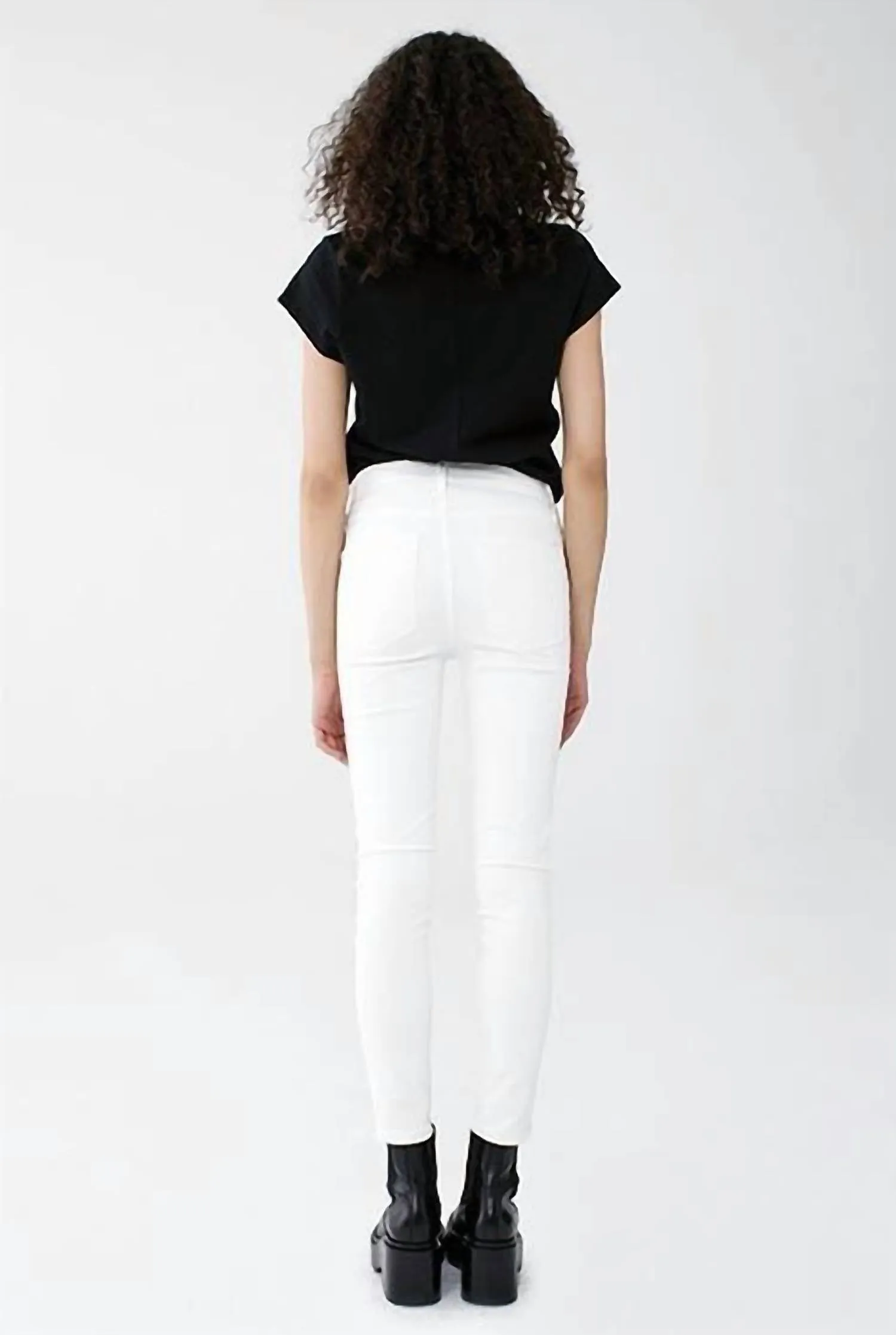 Agolde - Women's Sophie High Rise Skinny Crop Jeans