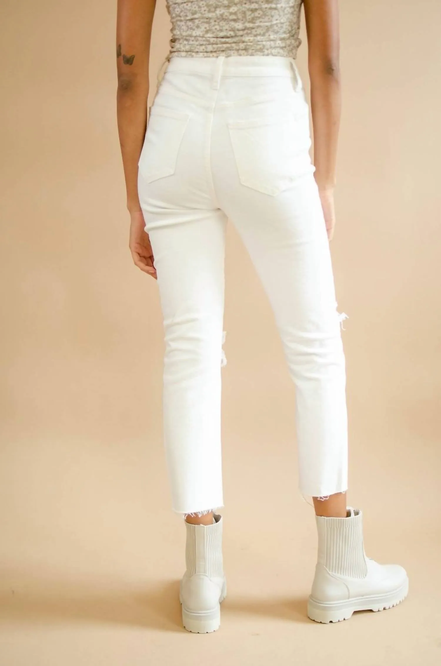 ALLY STRAIGHT CROP JEAN