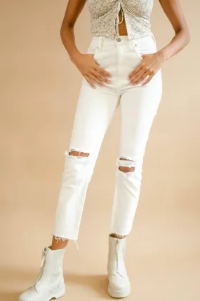 ALLY STRAIGHT CROP JEAN