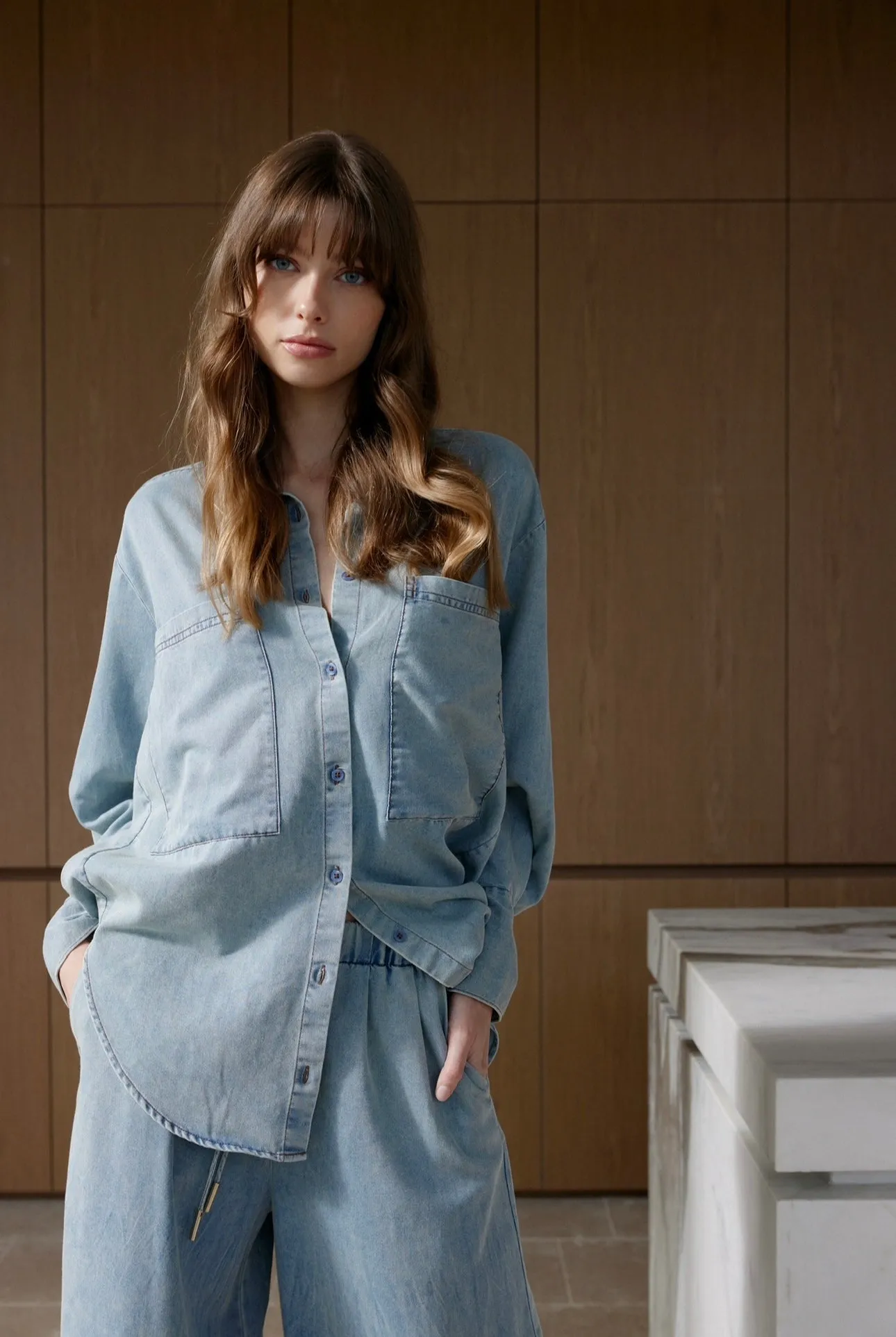 Alma Shirt - Denim