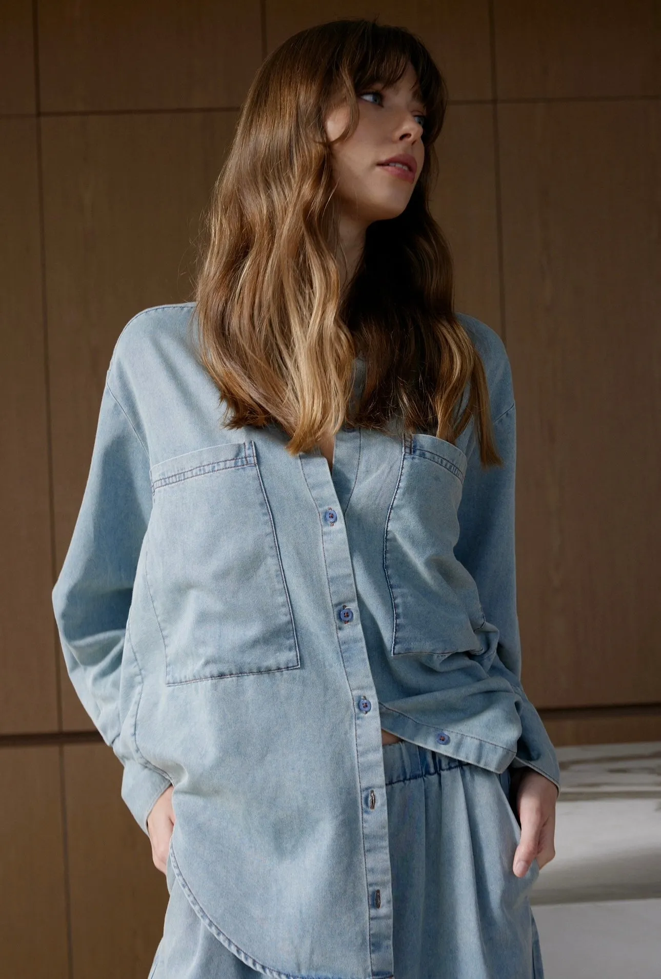 Alma Shirt - Denim
