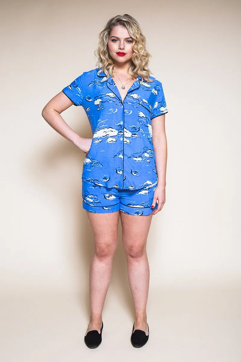 Carolyn Pajamas Sizes 0 - 20 Sewing Pattern by Celine Larbaletrier for Closet Core Patterns