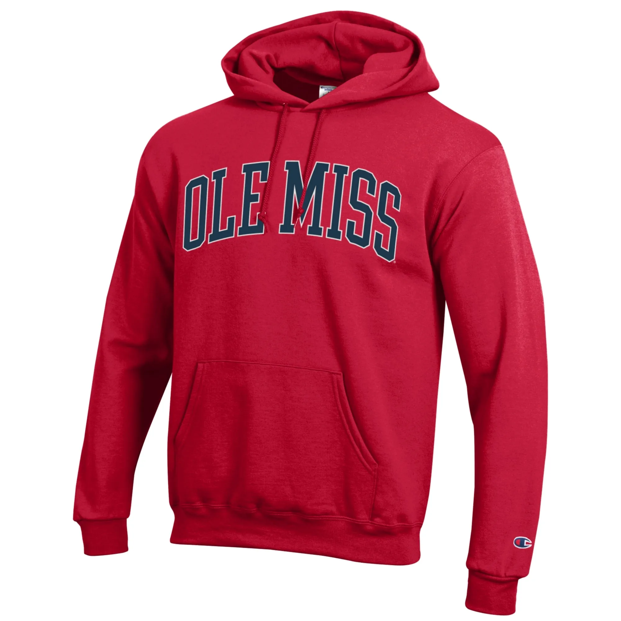 Champion Red Ole Miss Hoodie