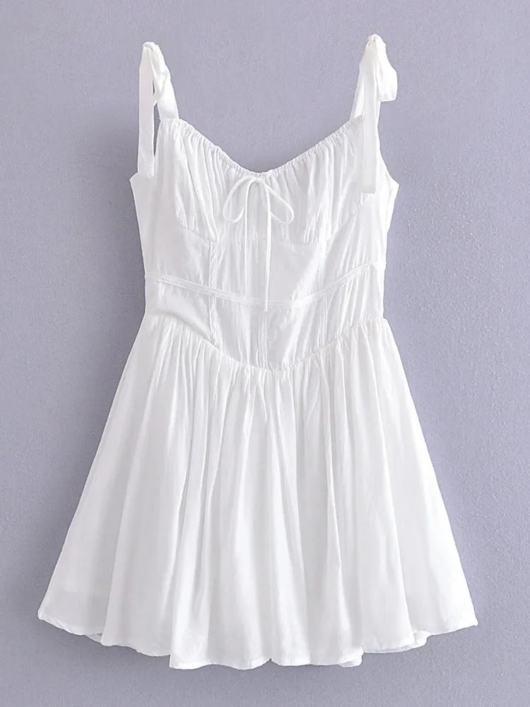 Emily Ruched Summer Dress
