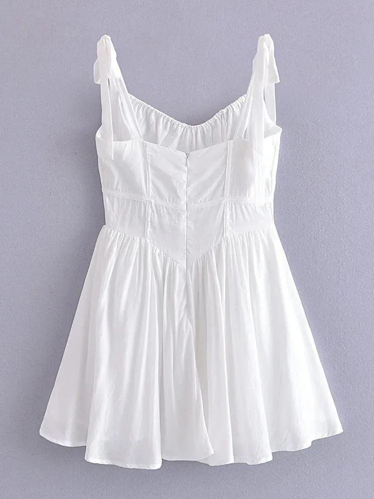 Emily Ruched Summer Dress