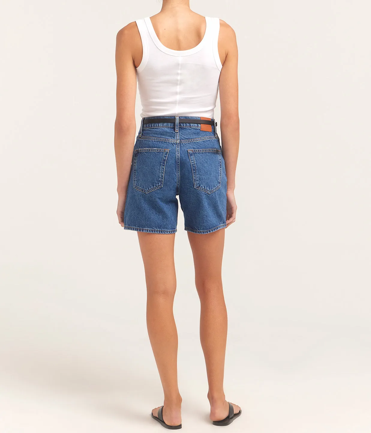 Kat Short in Medium Indigo