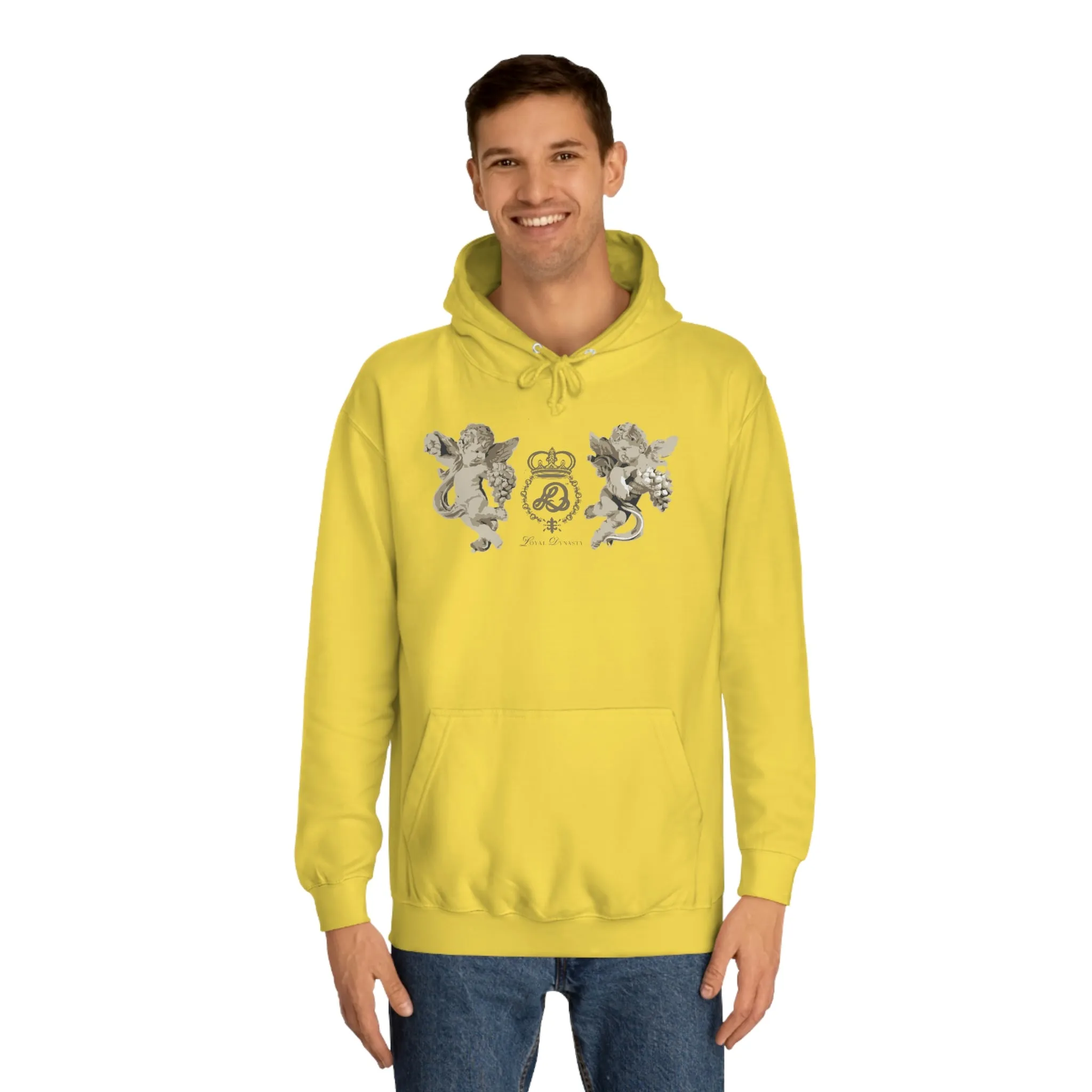 LD Guardian Angels & Crown Holder Unisex College Hoodie