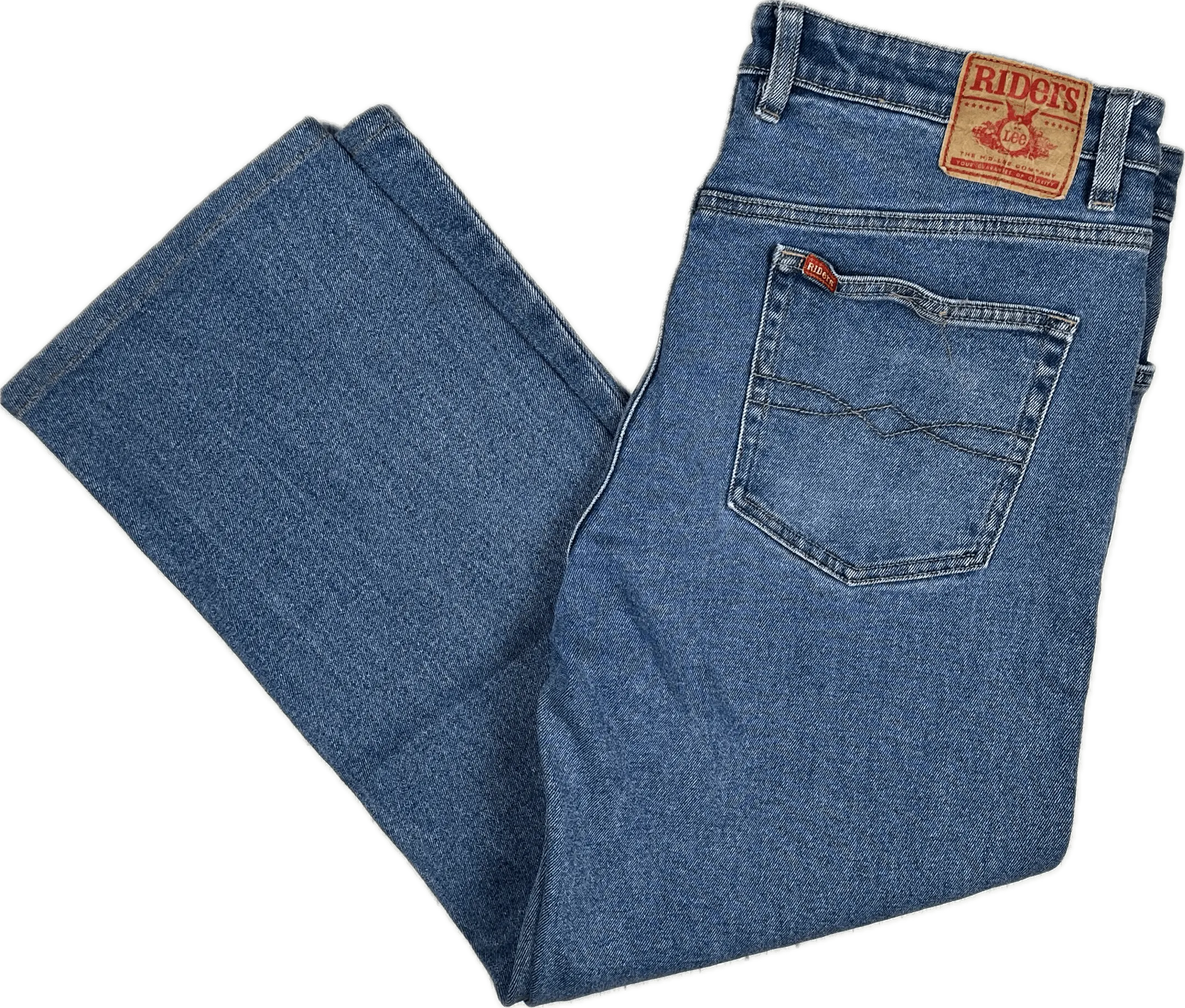Lee Mens Straight Fit Stretch Jeans -Size 36 Short