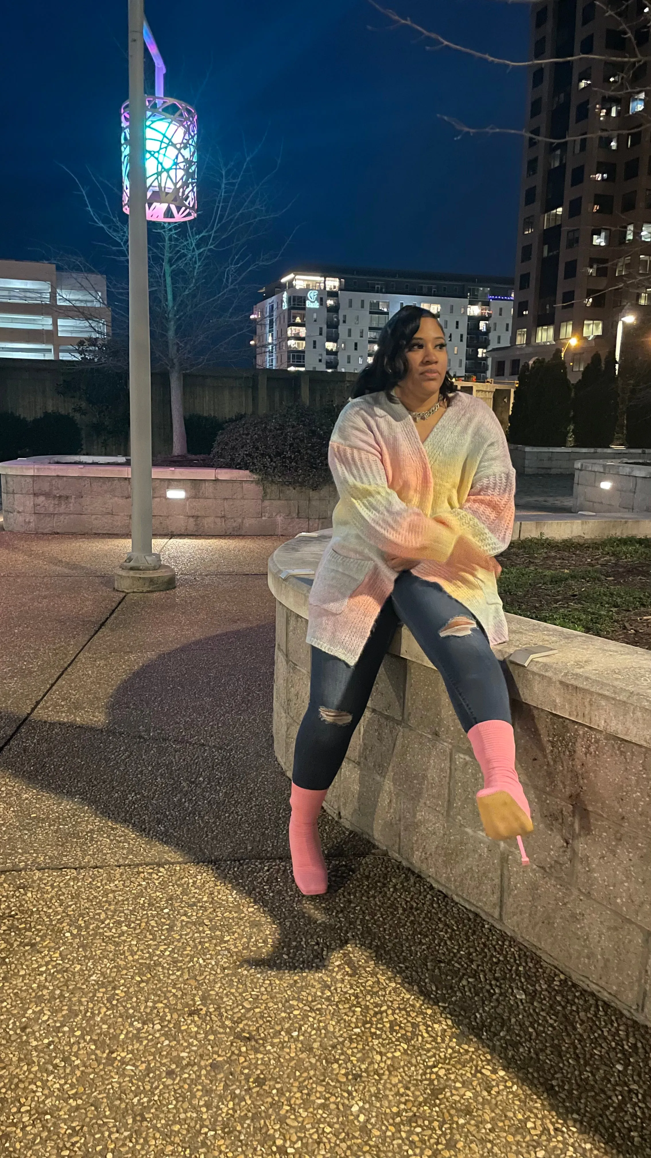 Living in color cardigan
