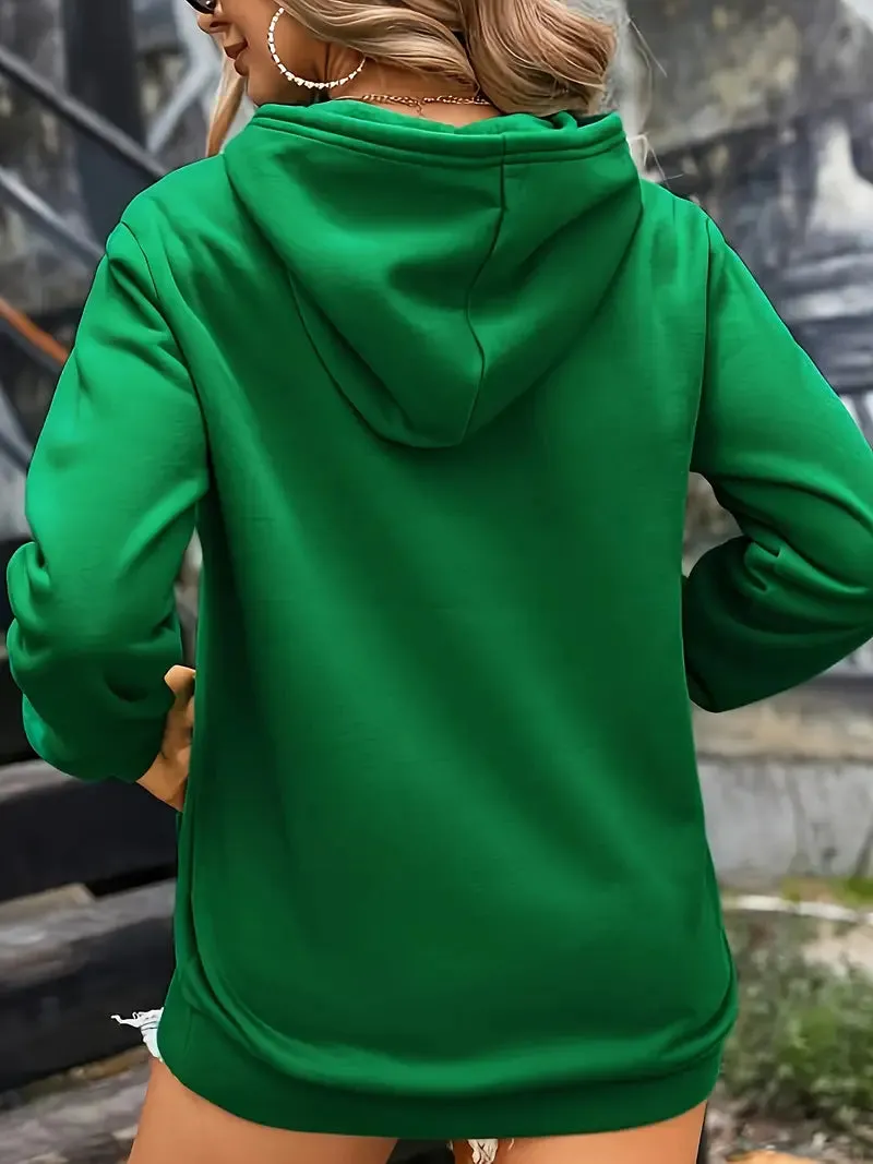 Lovestory Hoodie | Comfortabele trendy trui met capuchon en hartmotief voor dames