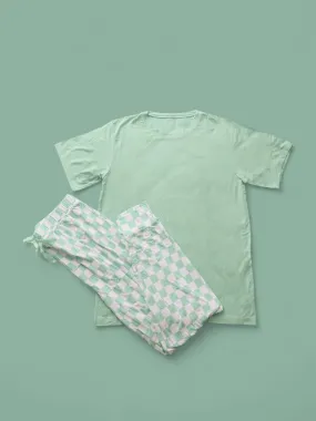 MINT CHECKERS MEN'S DREAM JOGGER SET