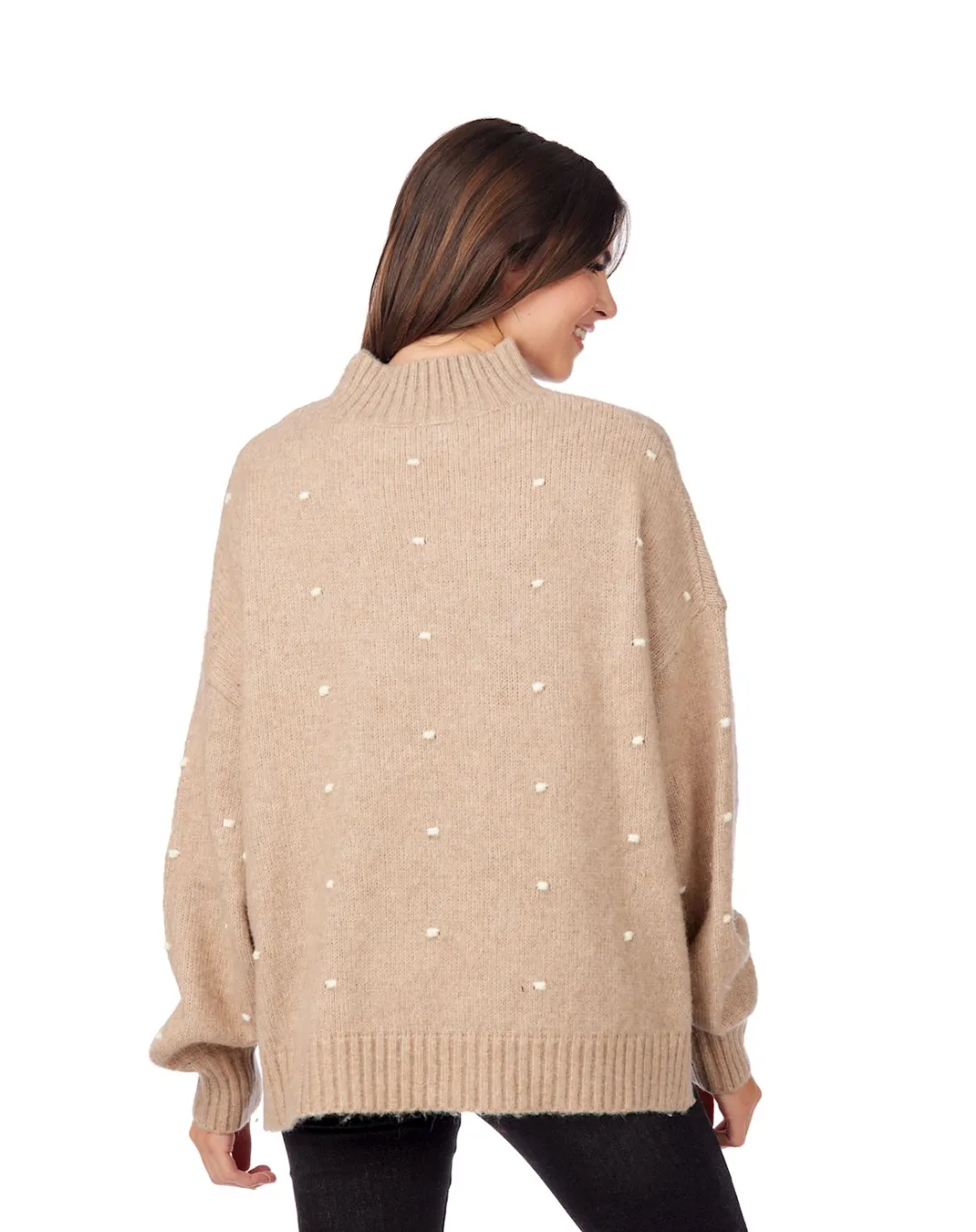 NOVIE POM-POM SWEATER BY MUD PIE