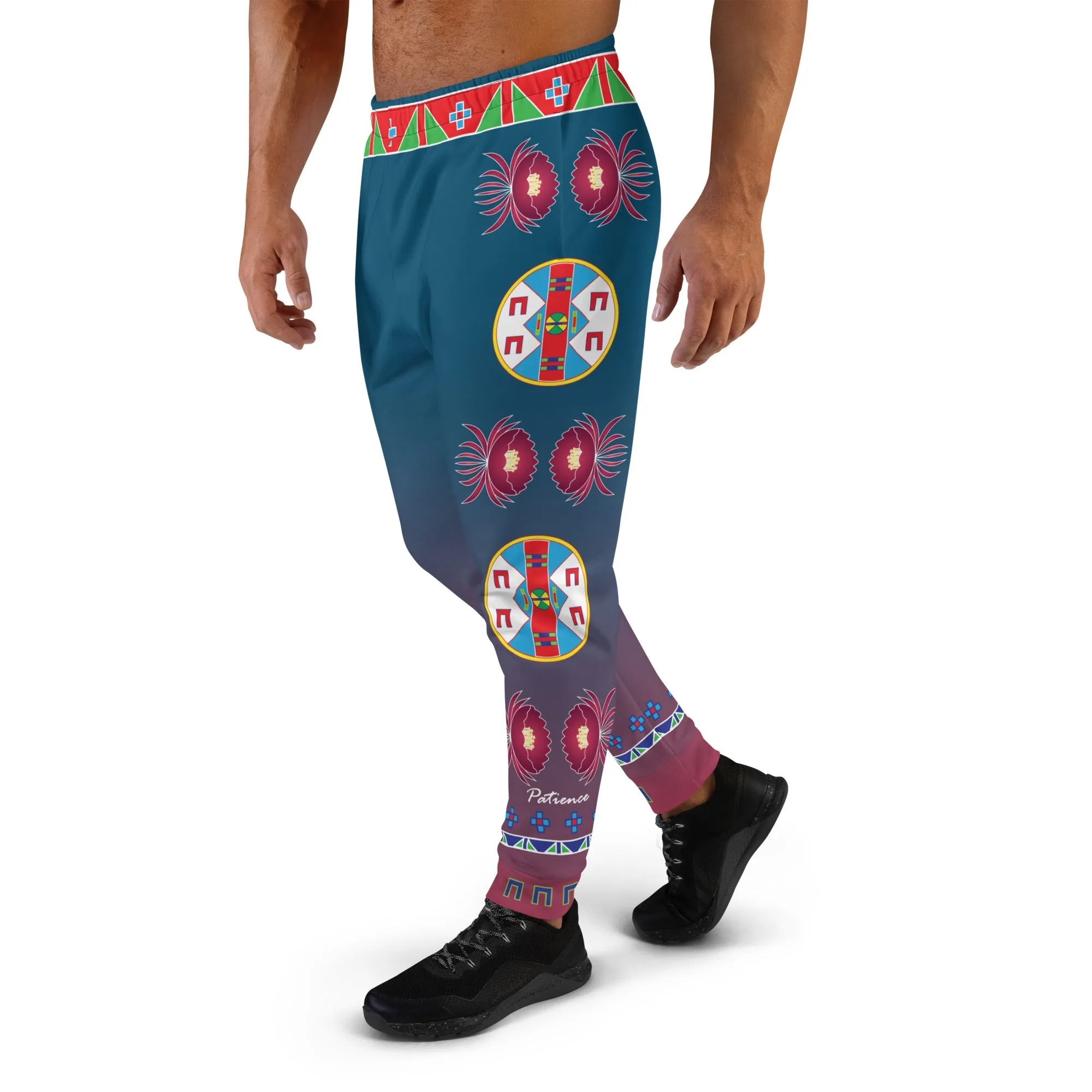 Patience Blue Men's Joggers