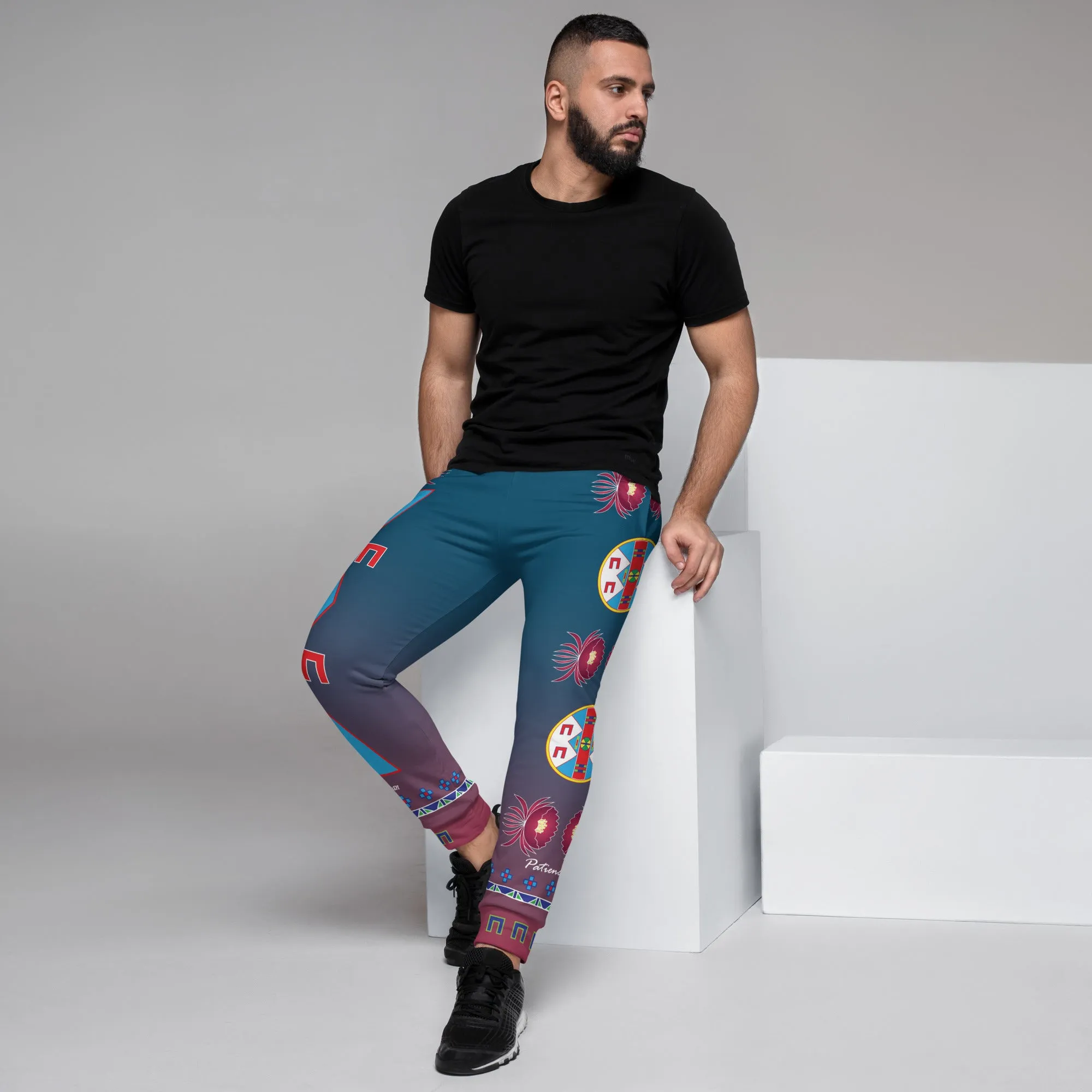 Patience Blue Men's Joggers