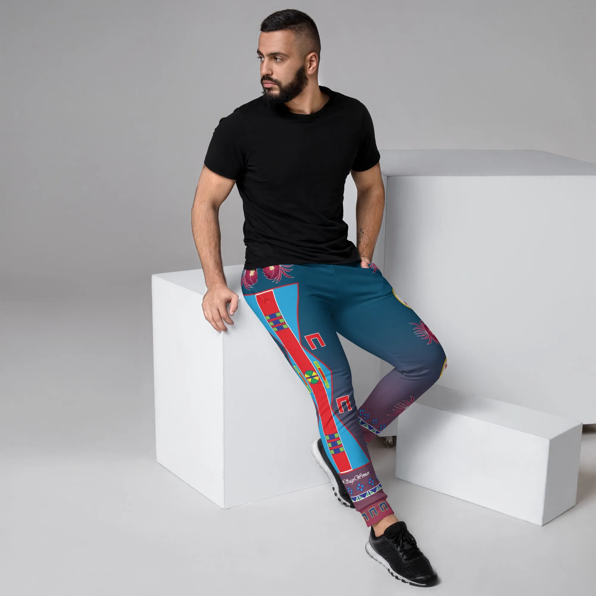 Patience Blue Men's Joggers