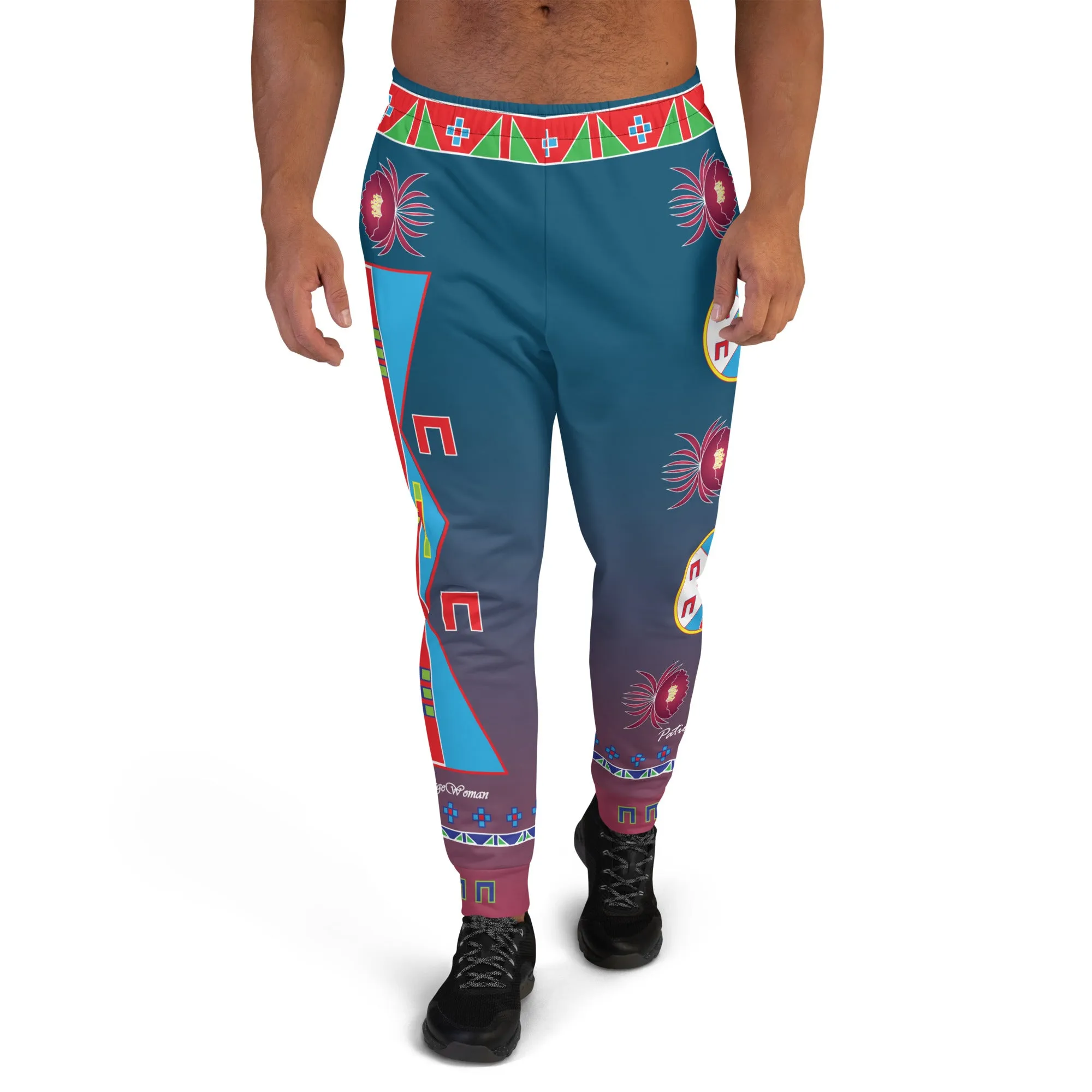 Patience Blue Men's Joggers