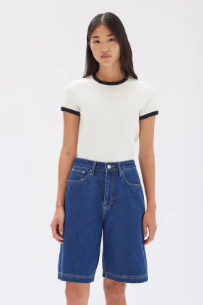 Relaxed Denim Short