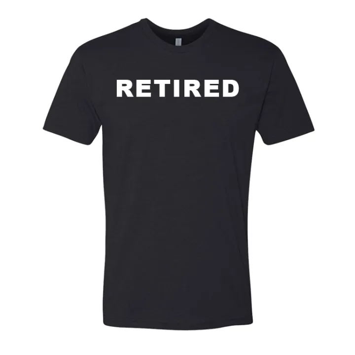 Retired T-Shirt (Black & Military Green)