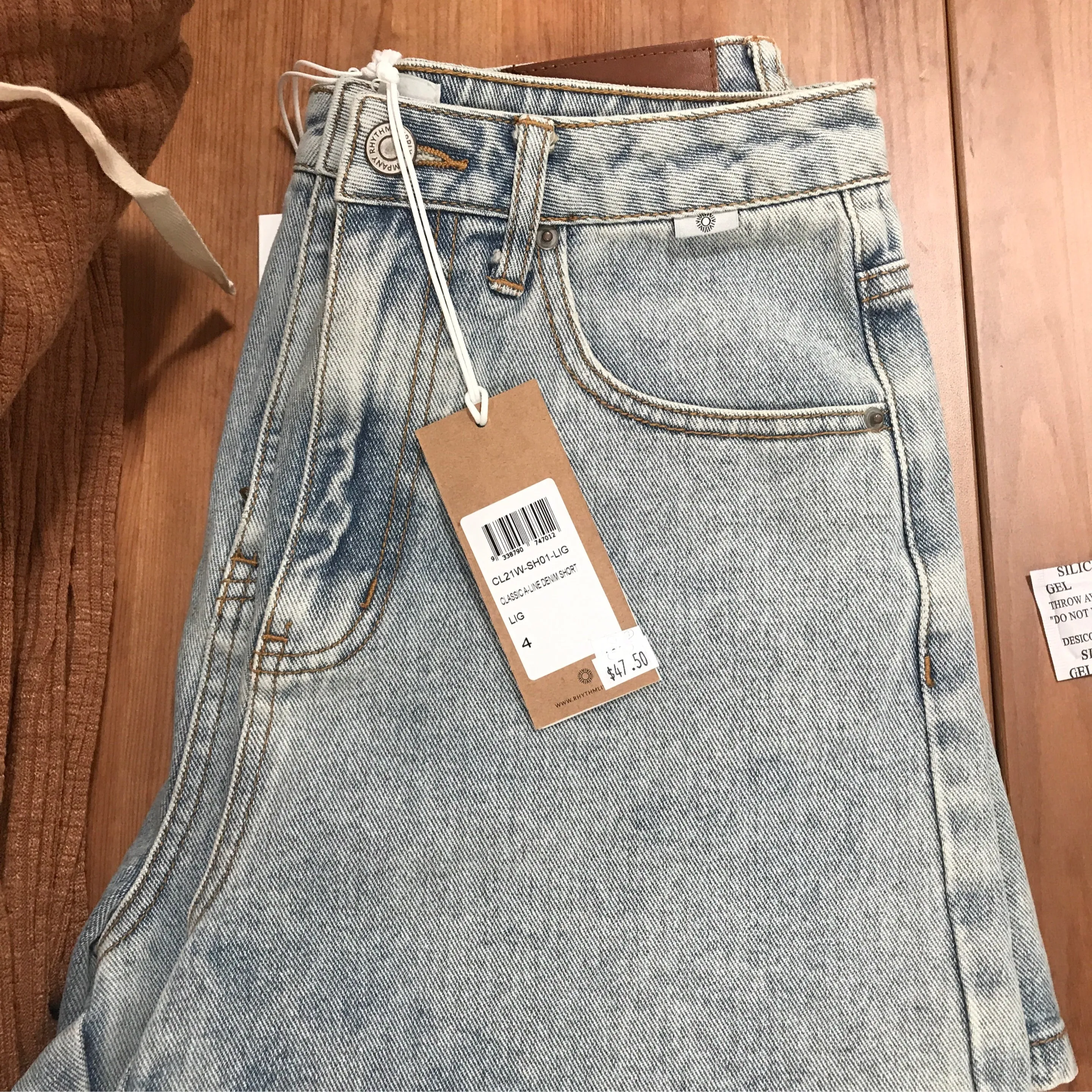 RHYTHM CLASSIC A-LINE DENIM SHORT