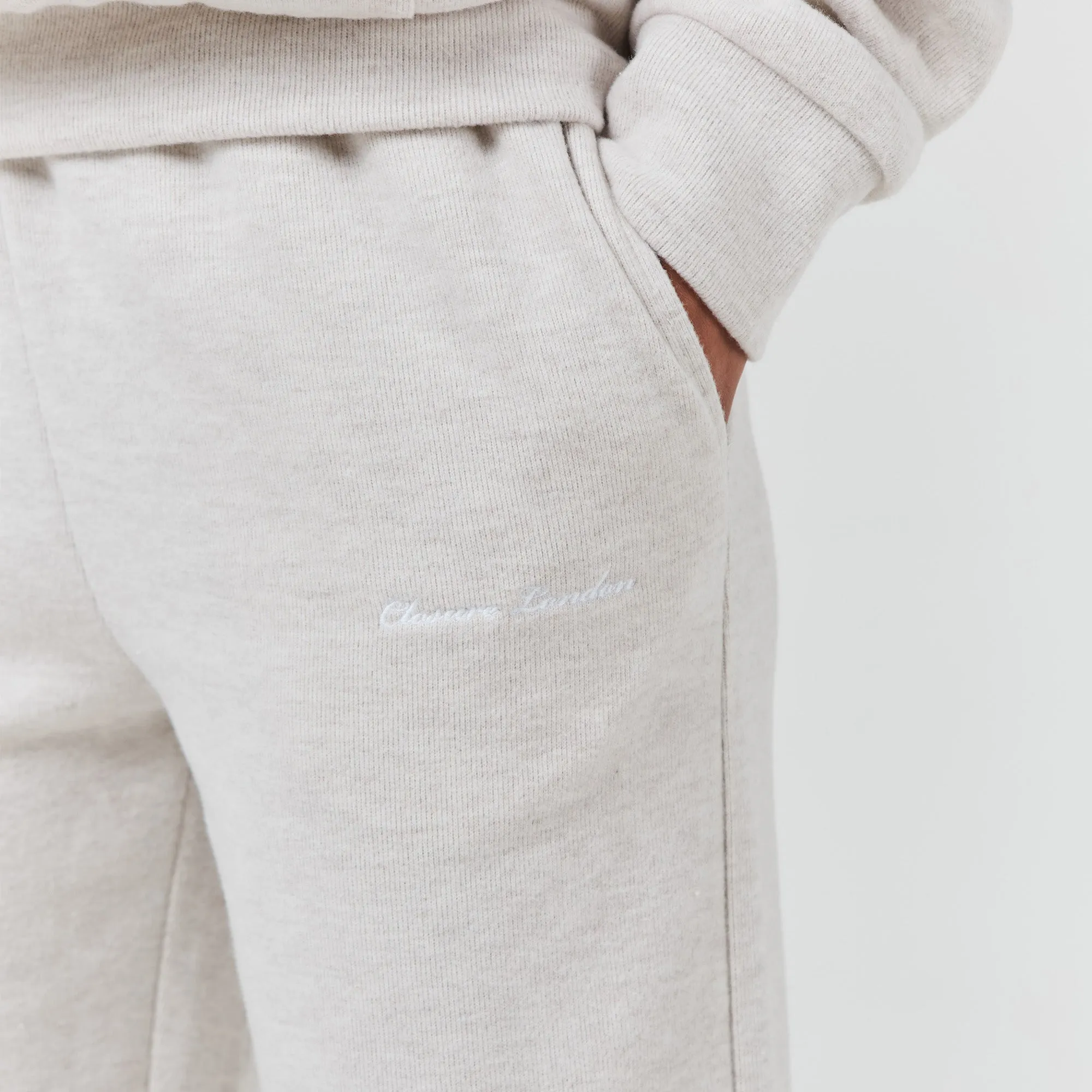 Soft Knit Tracksuit | Oatmeal
