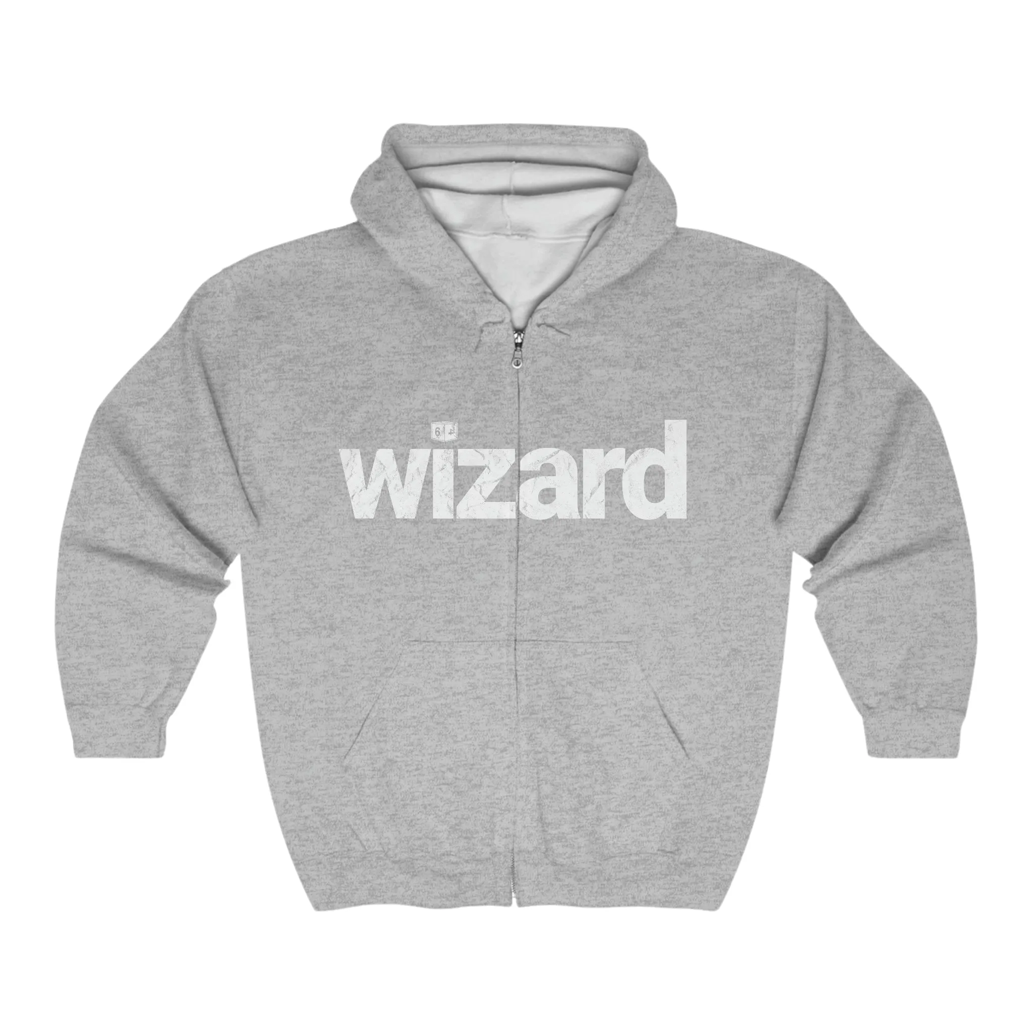 Subtle Wizard D6 Hoodie | Geek Chic | DnD Inspired Apparel