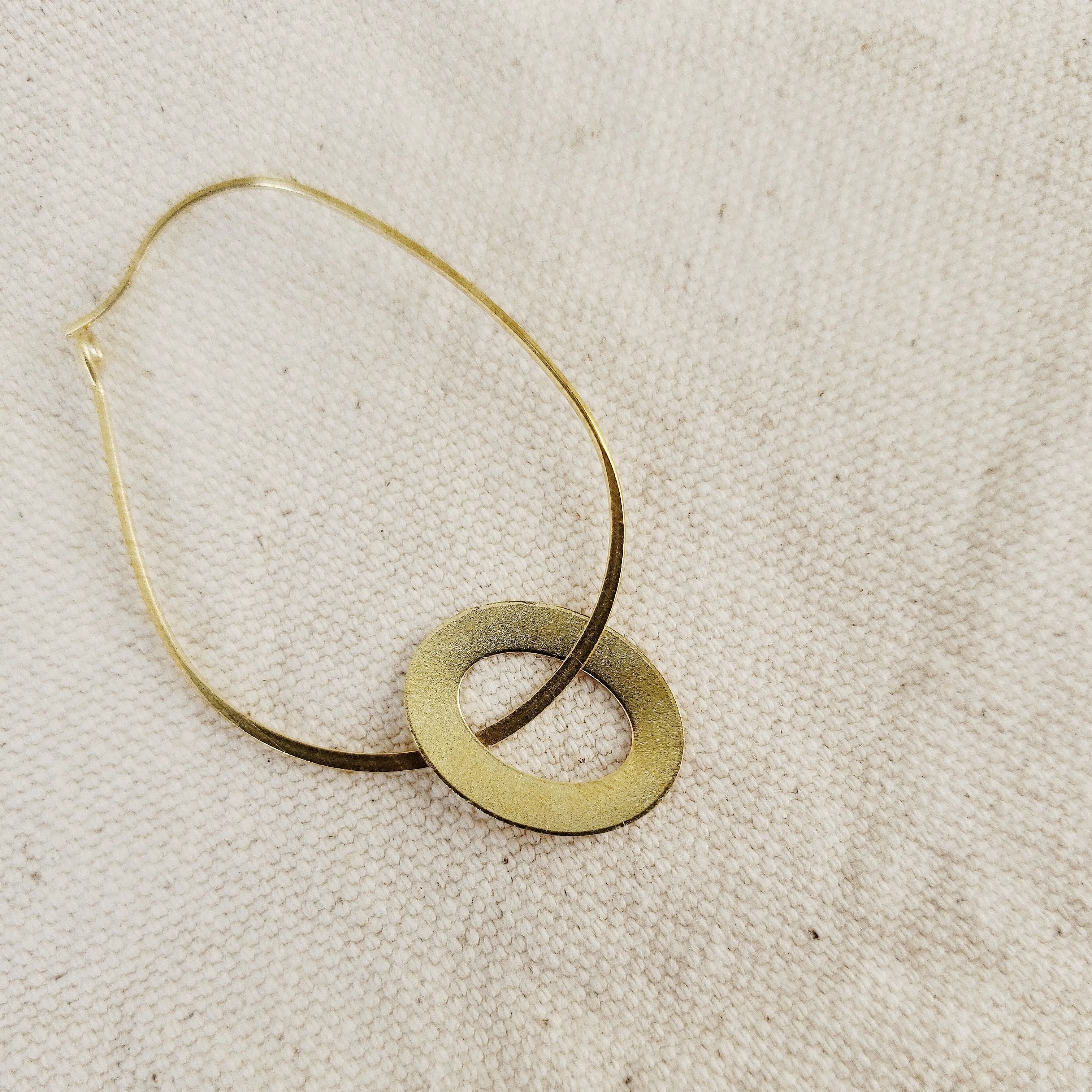 Thick Oval Charm