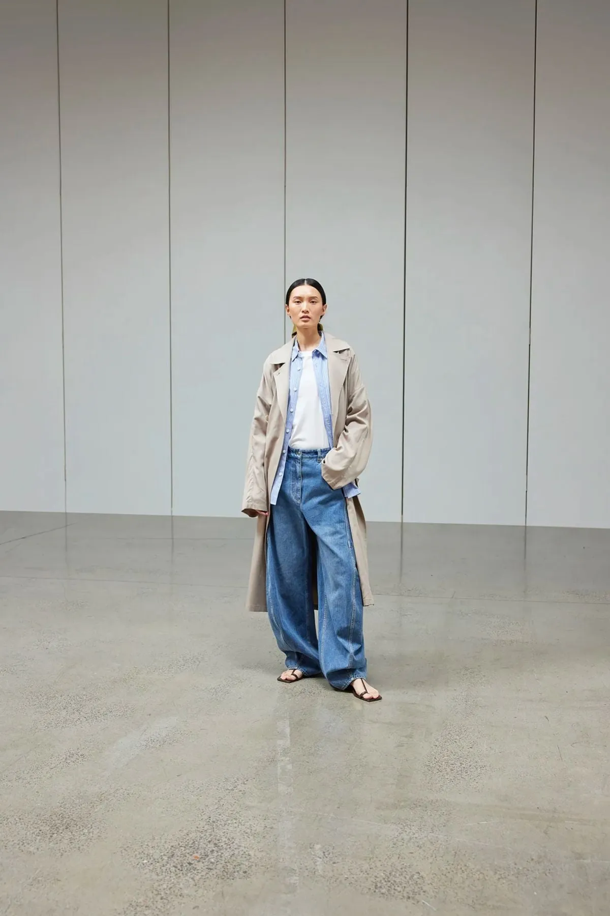 Tibi Sid Jean - Classic Blue