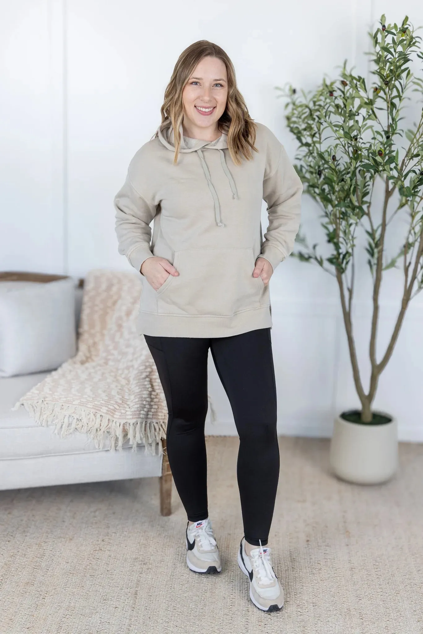 Vintage Wash Hoodie in Peyote