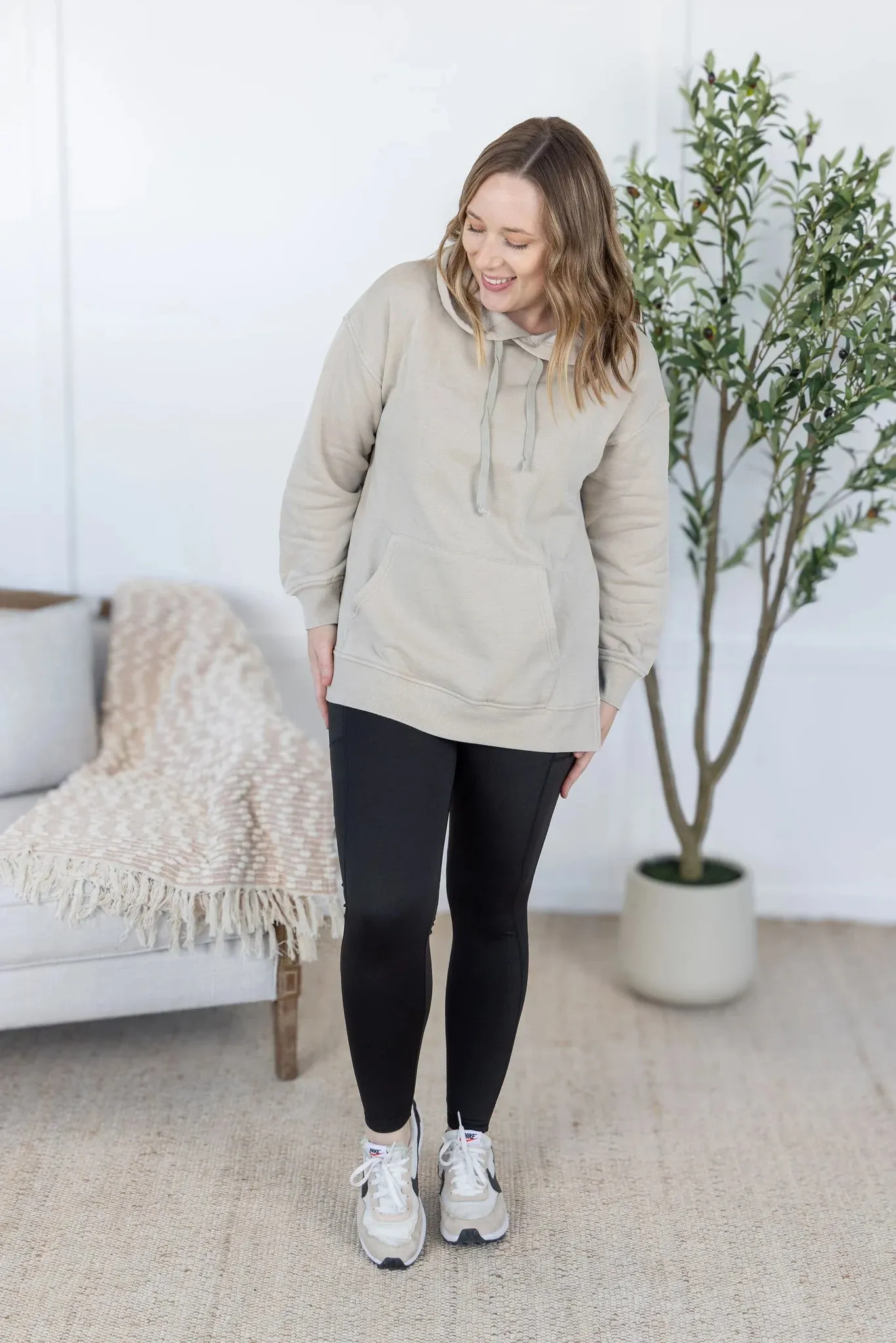 Vintage Wash Hoodie in Peyote