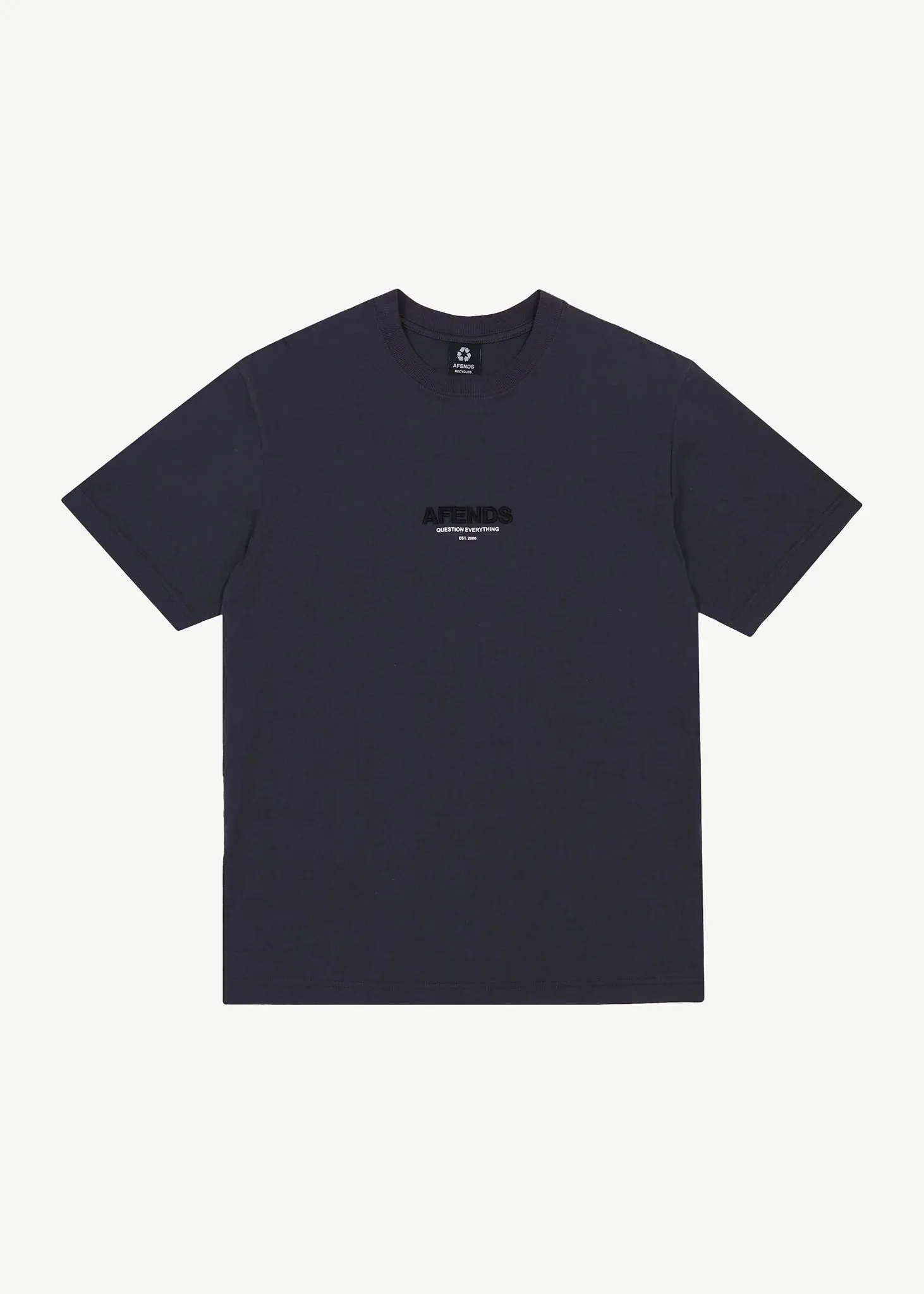 VINYL RETRO FIT TEE | CHARCOAL