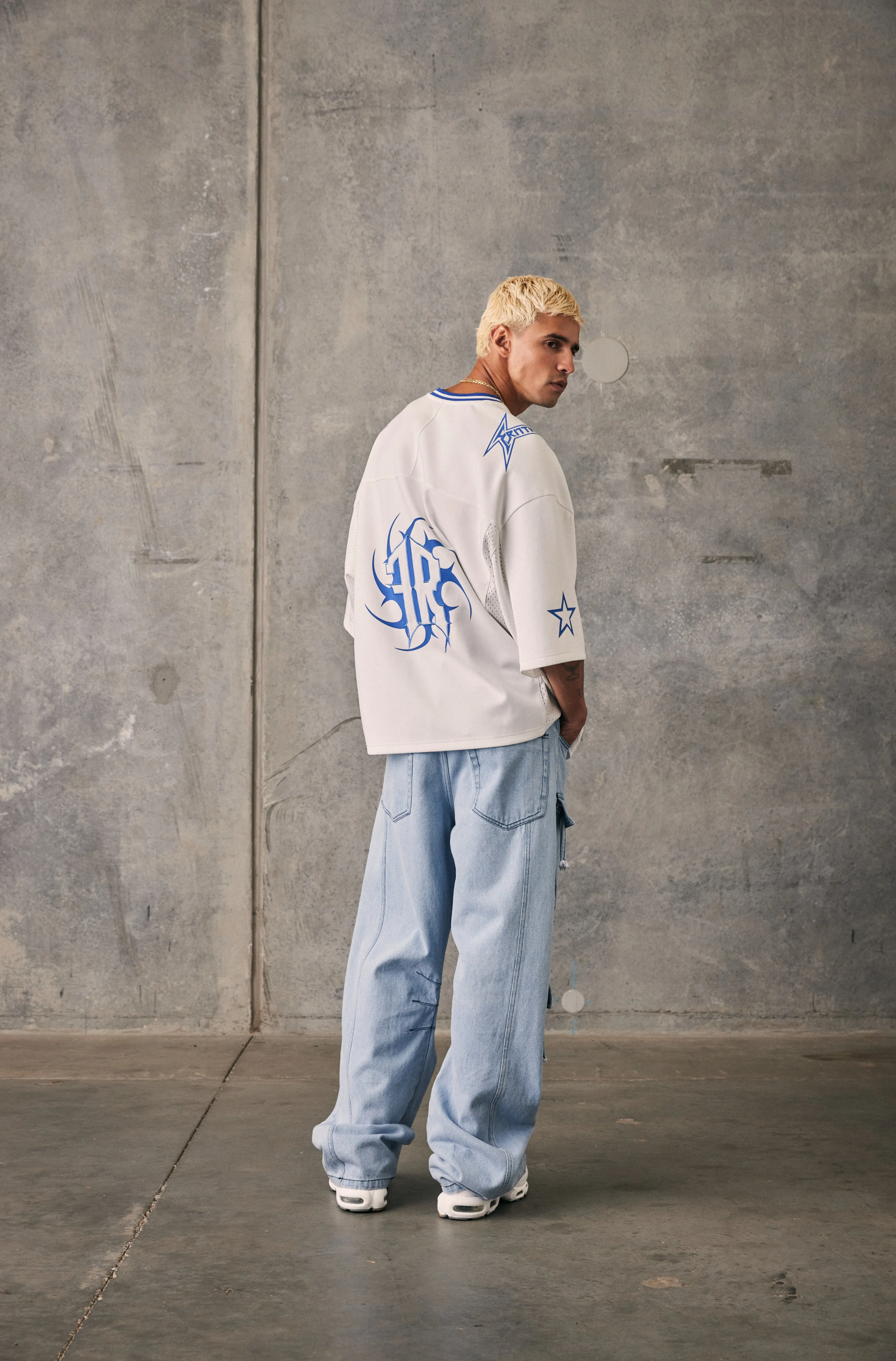 Viper Cargo Pant - Ice Denim