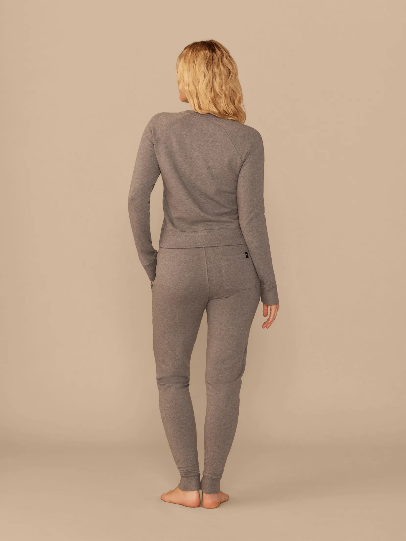 Women's French Terry Crew Sweatshirt | Heather Grey